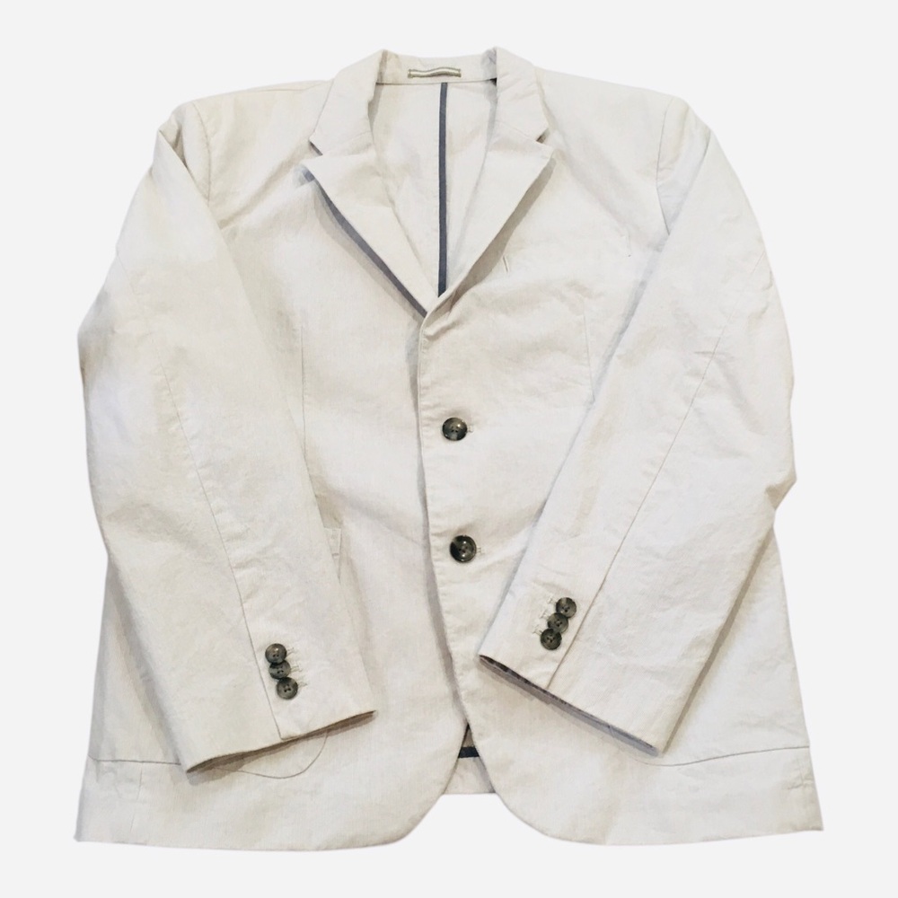 Old Navy Light Beige Casual Blazer - Single-Breasted Blazer L